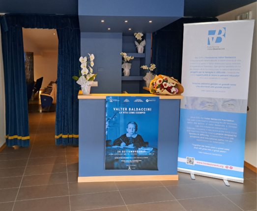 Screening of the documentary film "Valter Baldaccini, Life as an Example" in Cannara on September 20, 2025